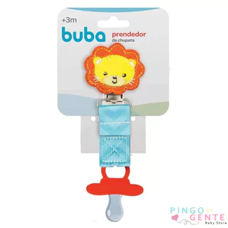 Prendedor De Chupetas Em Feltro Animal Fun Leão Buba - 12054