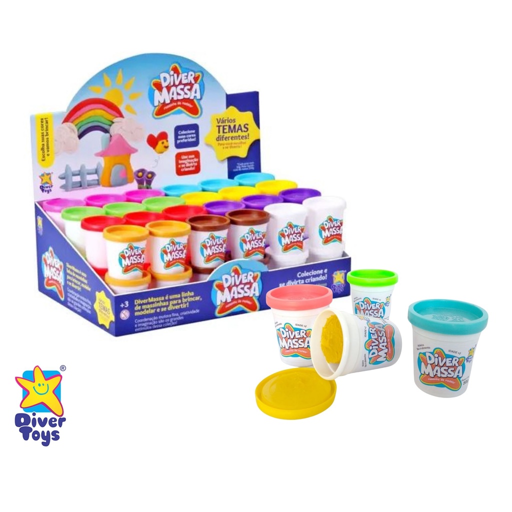 Play-Doh Massinha de Modelar Grab'n Go Refil com 6 Cores - A2762 A2763 -  Hasbro - Dorémi Brinquedos