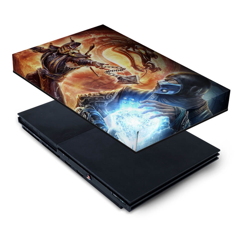 Capa PS2 Slim Anti Poeira - Mortal Kombat | Shopee Brasil