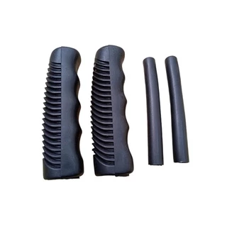 Par Manoplas Preto Para Bicicletas Monark Barra e Manopla do freio