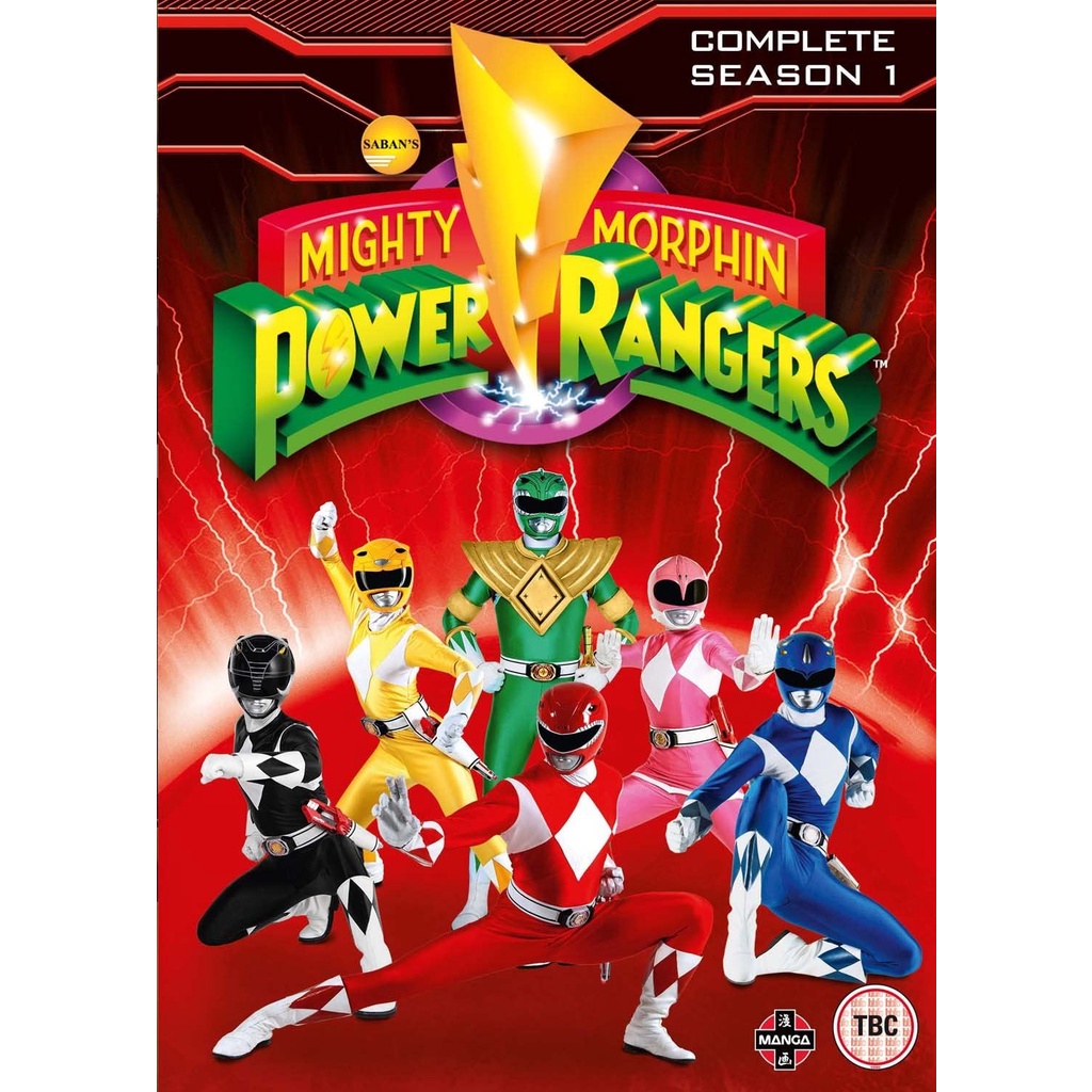 Mighty Morphin Power Ranger 1 Temporada | Shopee Brasil