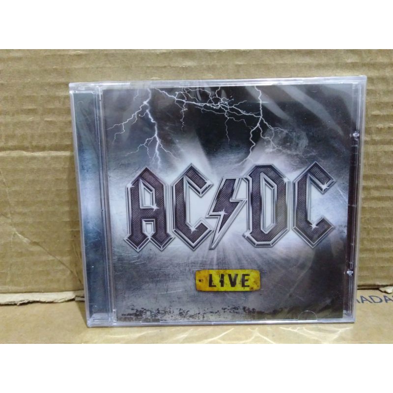 CD AC/DC LIVE (ORIGINAL-LACRADO) | Shopee Brasil