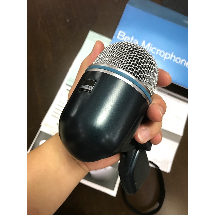 Shure BETA52A Microfone Dinâmico Super Cardioide Com Elemento De