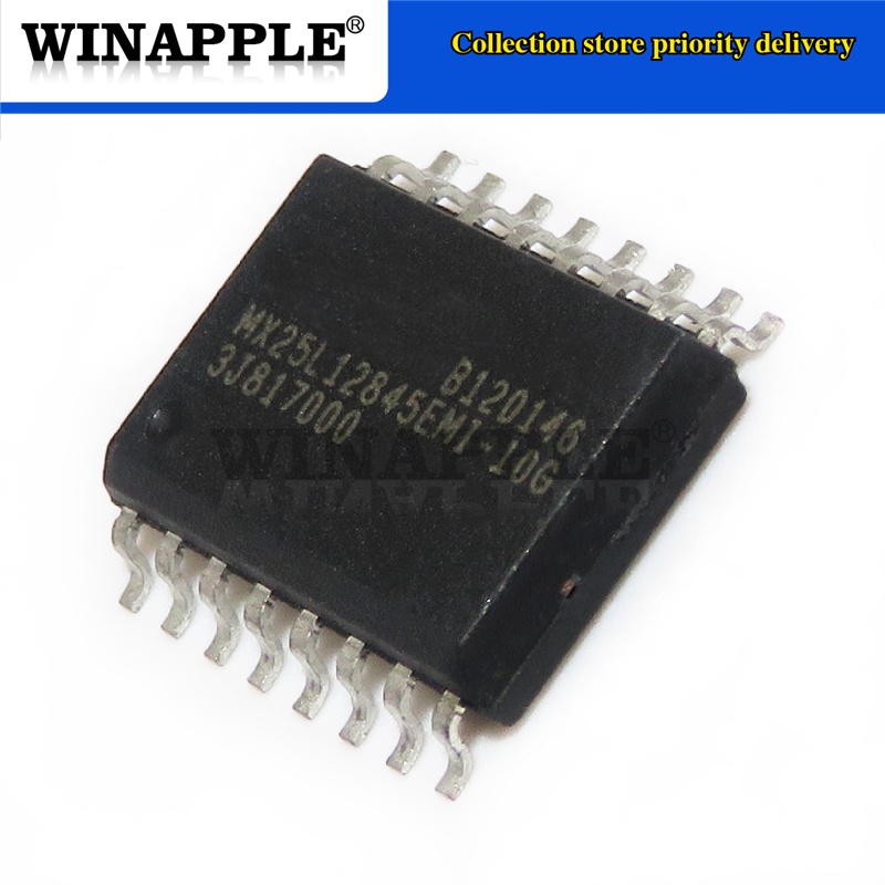 1 PCS MX25L12845EMI-10G MX25L12845EMI MX25L12845 MX25L25635FMI MX25L25635FMI MX25L25635 SOP-16 Em Estoque