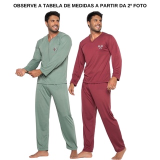 Tubarão - Pijama Masculino Longo