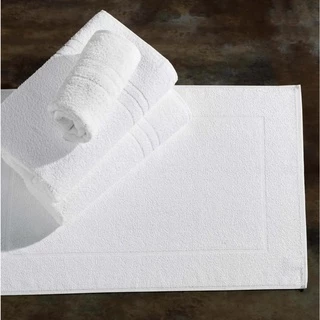 Kit 5 Toalhas de Piso para Hotel Alta Absorção 44x70cm - Profissional Prata Central Toalhas