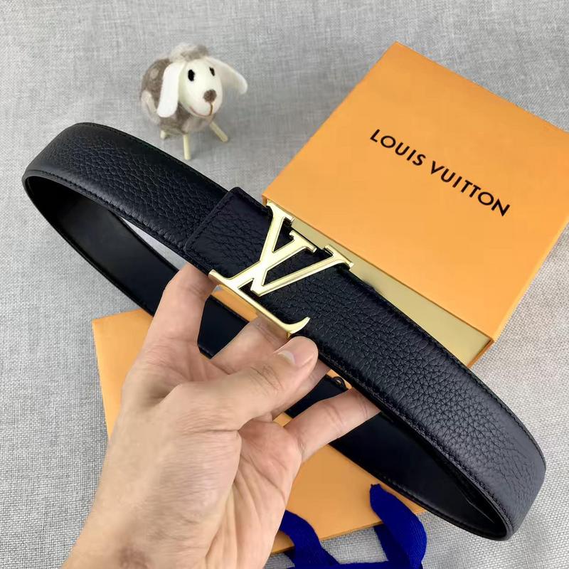 LV Louis Vuitton] Cinto masculino de grande marca high-end cinto