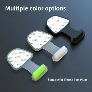 Plugue contra poeira para celular, proteção portátil para porta de celular, tampa contra poeira de silicone, compatível com porta/porta tipo C, para, USB tipo C