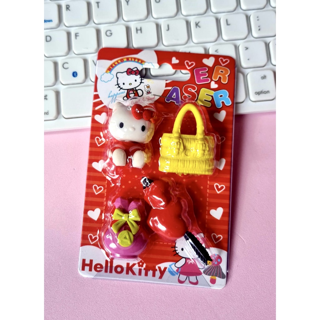 Borracha Hello Kit | Shopee Brasil