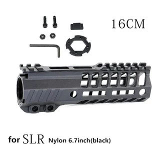 Handguard Airsoft Keymod Slr 6,7 Pol Guardamao Aeg M4 Nylon