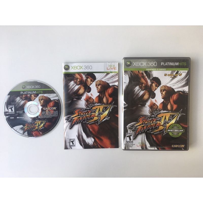 Jogo Super Street Fighter Iv - Xbox 360 - Física - Original