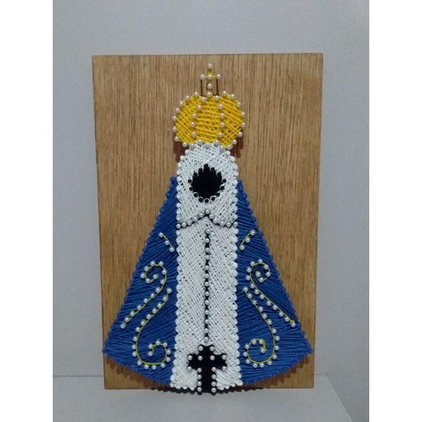 Quadro Nossa Senhora String Art Shopee Brasil 1239