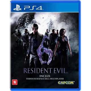 Resident Evil 6 Ps4 PT BR