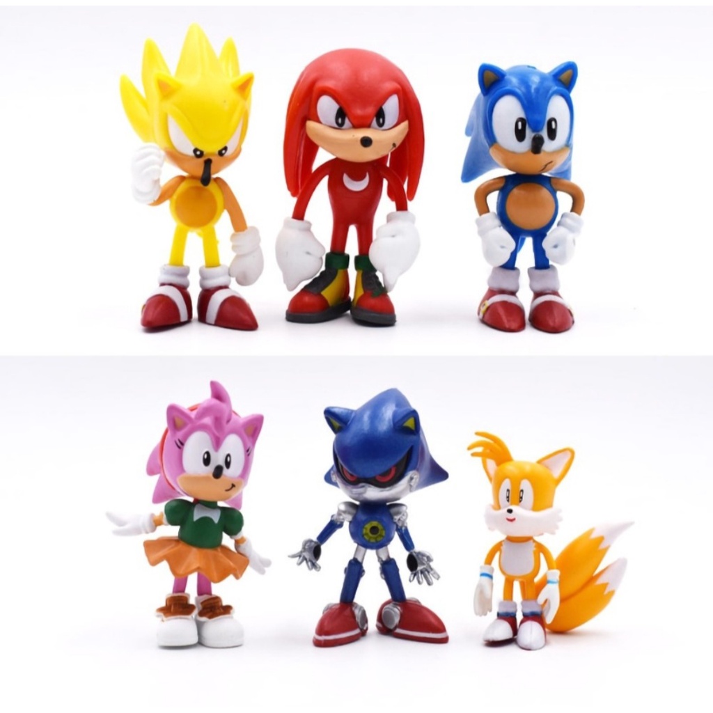 Toc Toc Brinquedos - BONECOS ARTICULADOS SONIC Com os Bonecos Articulados  dos personagens de Sonic, a ação dos videogames vai tomar conta de todas as  brincadeiras! As figuras possuem vários pontos de