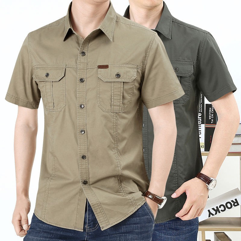 Men's short-sleeved shirt