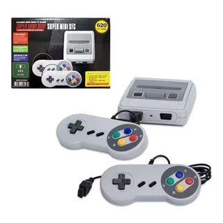 Super Mini 620 Jogos Retro 8 Bits 2 Controles Nintendo