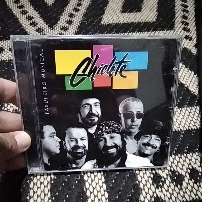 cd chiclete com banana tabuleiro musical