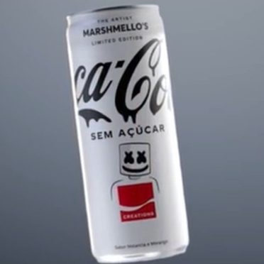 Coca Cola Marshmallow Sem Açúcar Lata 310ml