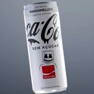 Coca Cola Marshmallow Sem Açúcar Lata 310ml