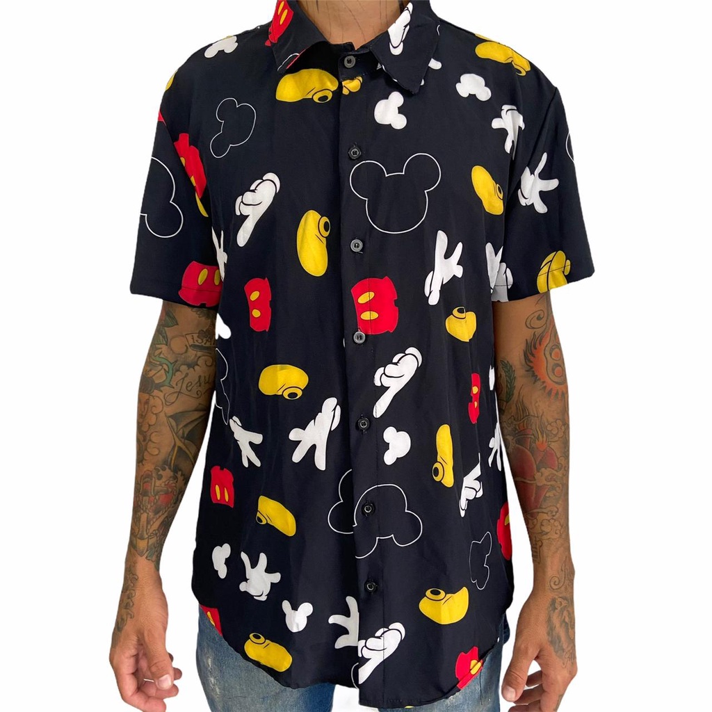 Camisas do hot sale mickey