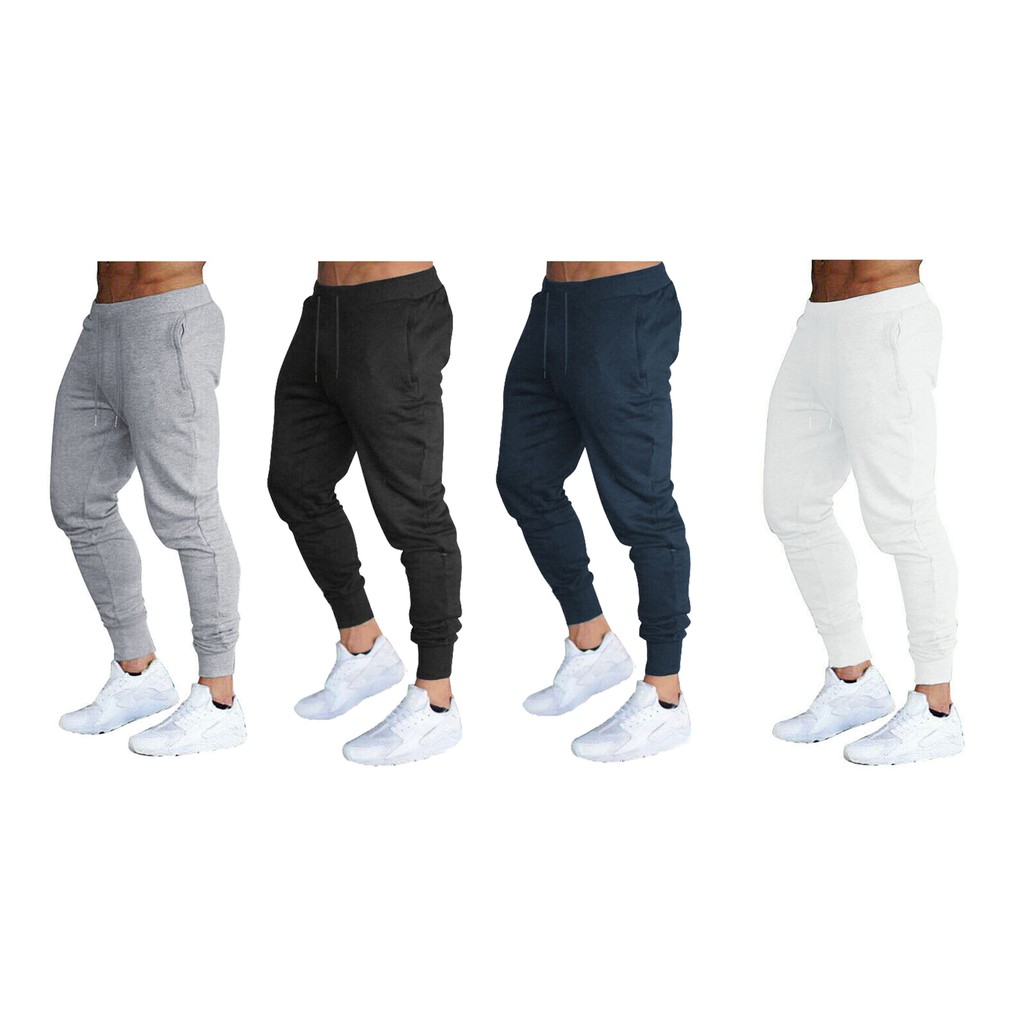 Calça moletom best sale slim masculina