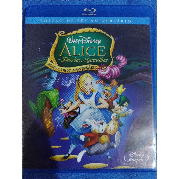 Alice No País Das Maravilhas Edição De 60º Aniversário [Blu-ray]