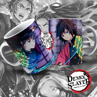 Caneca Demon Slayer Tanjiro Fight - Interior E Alça Branca