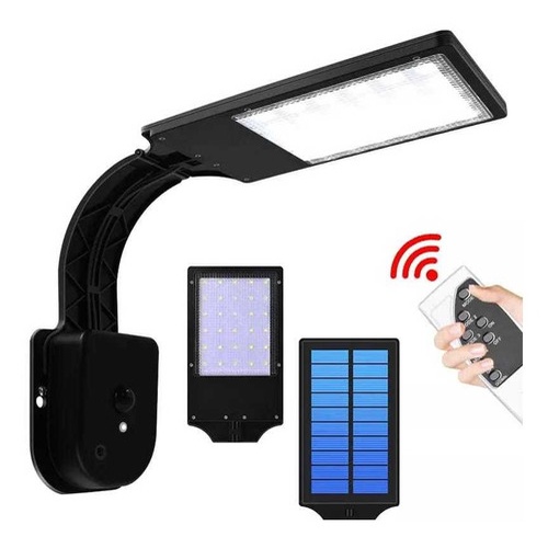 Luminária Led Solar Para Áreas Externas Com Sensor, Pir Ip65 Shopee