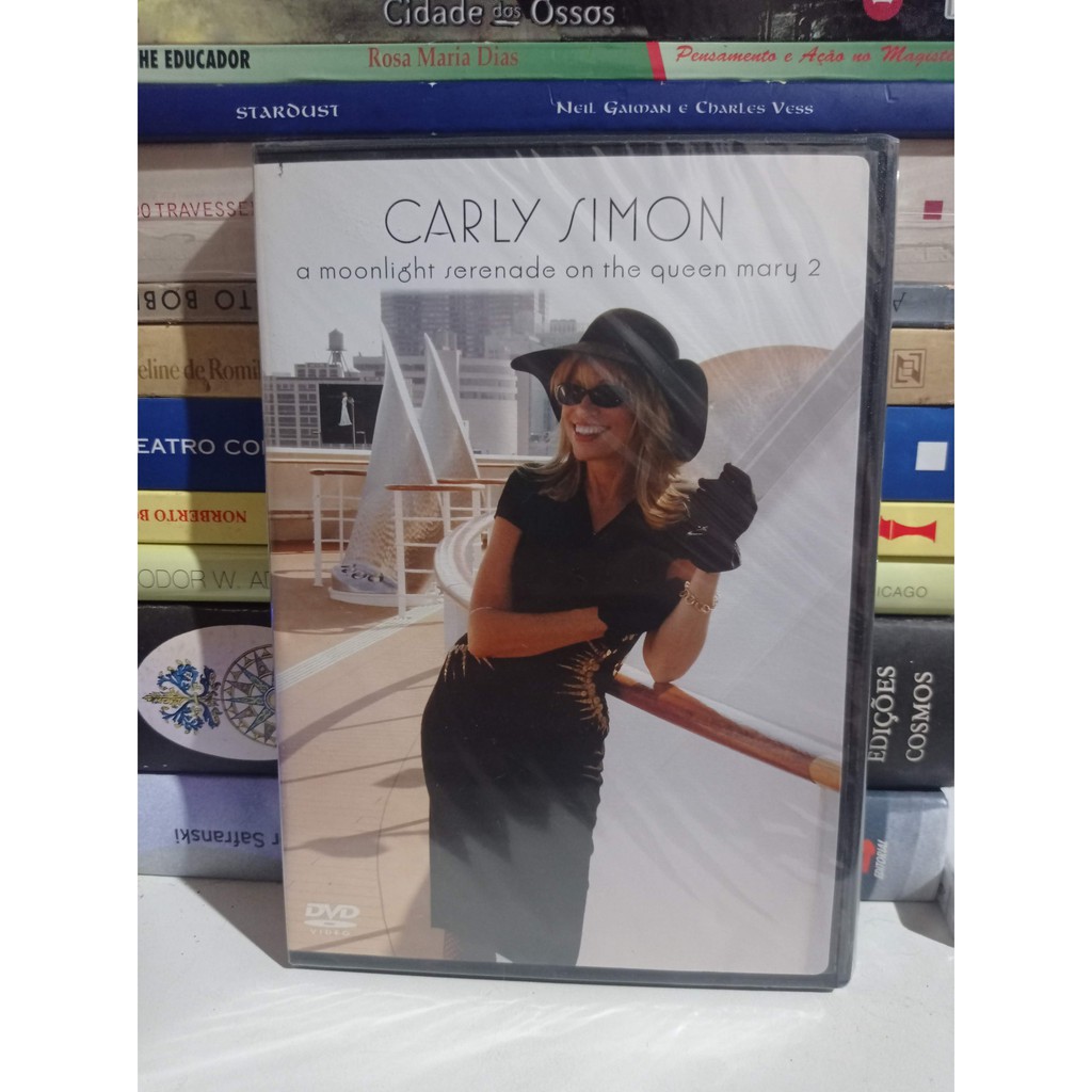 DVD Carly Simon A moonlight Serenade on the Queen Mary 2 Lacrado