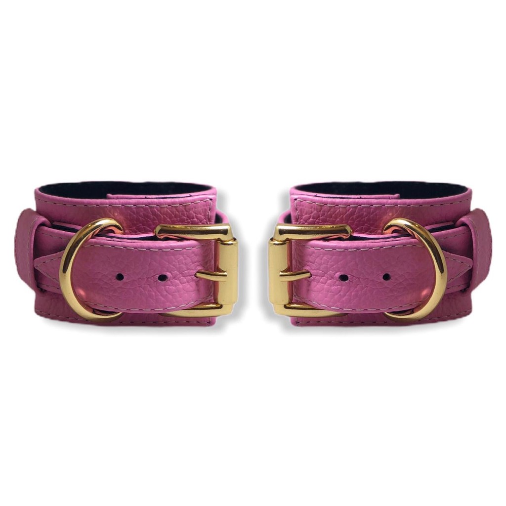 Algemas Couro Legítimo BDSM Bondage Eróticas | Shopee Brasil