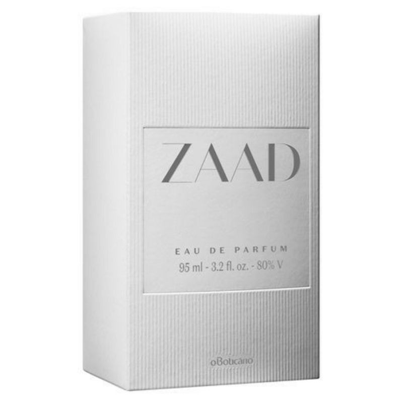 Zaad Eau de Parfum 95ml Original Lacrado.