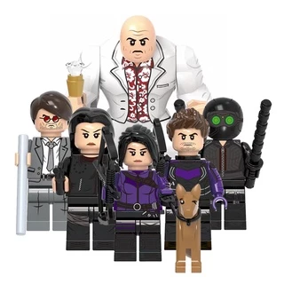 Presente De Brinquedo De Blocos De Construção Marvel Super Heroes Hawkeye