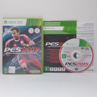 PES Pro Evolution Soccer PES 2015 PES 2016 PES 2017 PES 2018 Jogos de  Futebol Xbox 360 originais Mídia Física