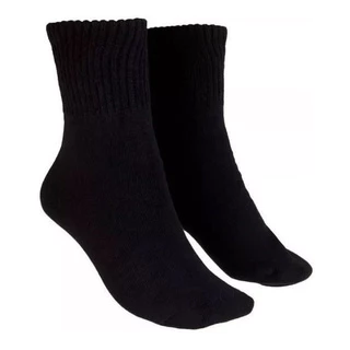 Kit 12 Pares Meia Masculina Preta
