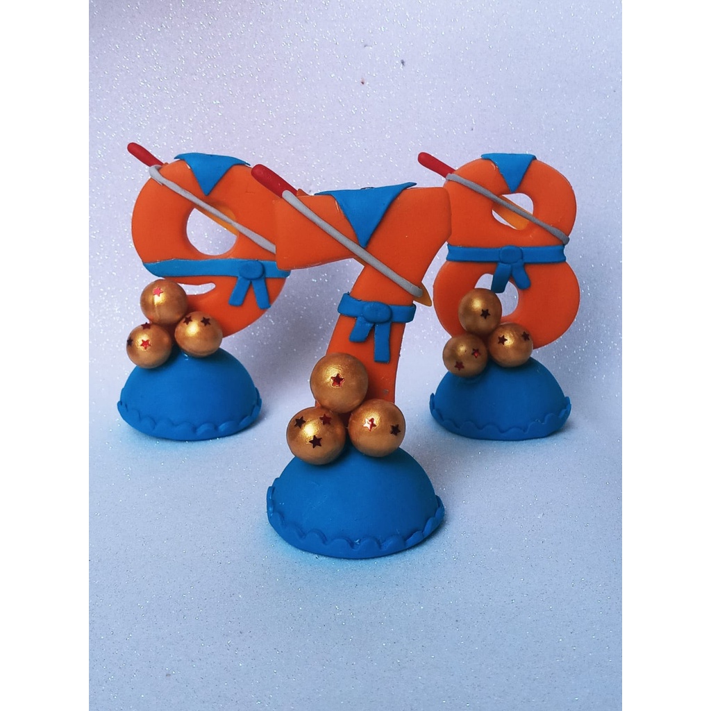 Vela Em Biscuit Dragon Ball