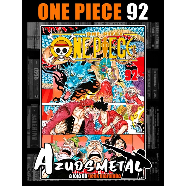 One Piece - Vol. 92 [Mangá: Panini] | Shopee Brasil