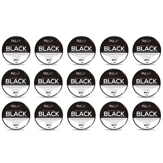 15 Cera Modeladora Preta Pigmentada Ultra Fixação 150g Dulux Cabelo e Barba