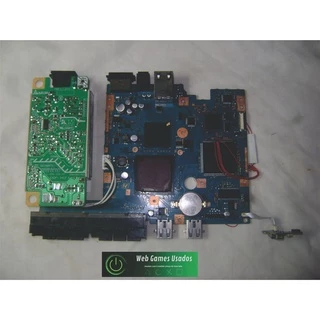 placa ps2 slim modelo 90xxx + fonte + botão do Power ( liga mais não da imagem ) leia a discriçao do produto