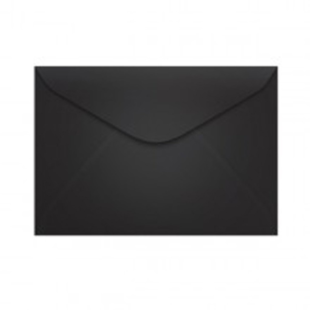 50 Envelopes para Convites Preto Pequeno 10x7 Aniversario Infantil