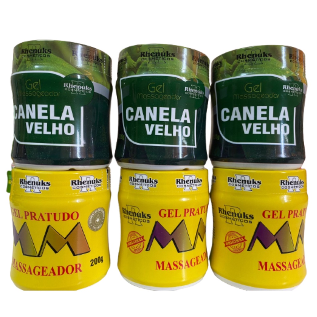 Kit Gel Massageador Pra Tudo Canela De Velho Acabar C Dor Shopee Brasil