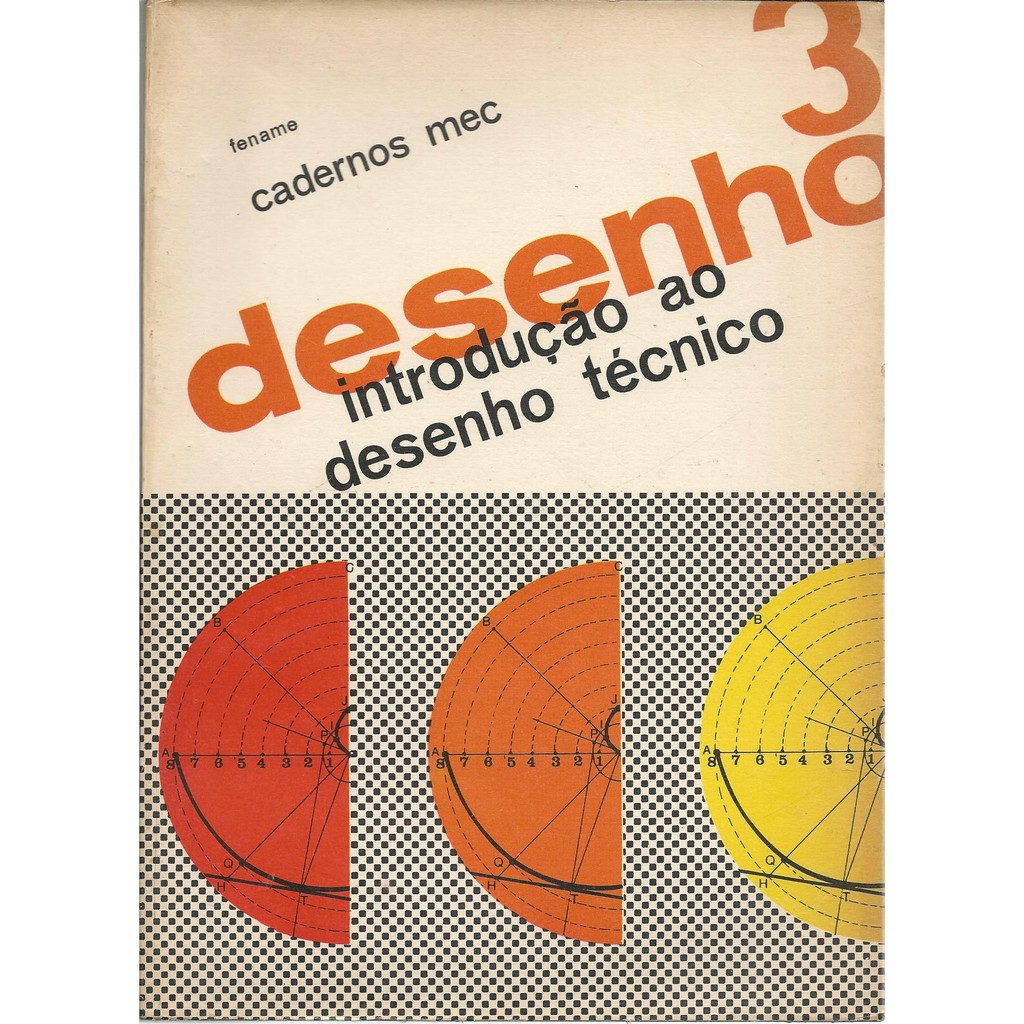 Livro Introdução Ao Desenho Técnico Desenho 3 Cadernos Mec Shopee Brasil 4951