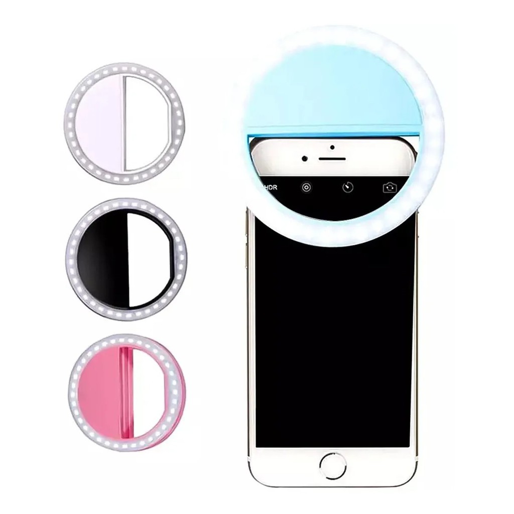 Ring Light Para Selfie E Fotos Melhore o Flash do seu Celular Ideal