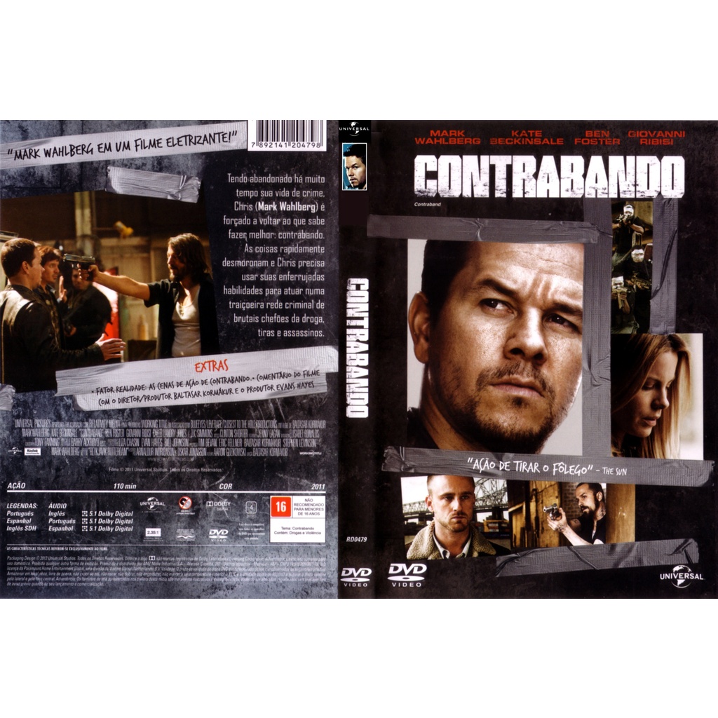 Dvd Contrabando Mark Wahlberg Original Shopee Brasil