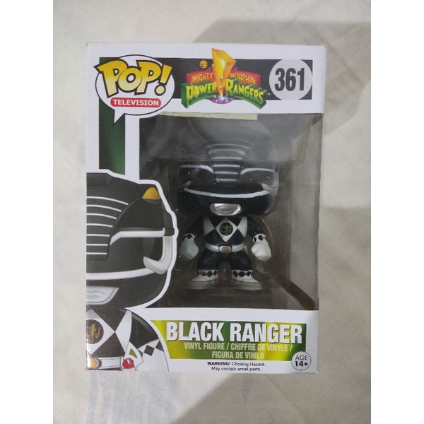 Funko Pop Power Ranger Black | Shopee Brasil