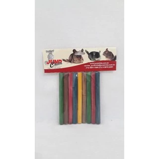 Brinquedo Palitos de Madeira para Roer para Chinchila, Coelho, Twister, Roedores