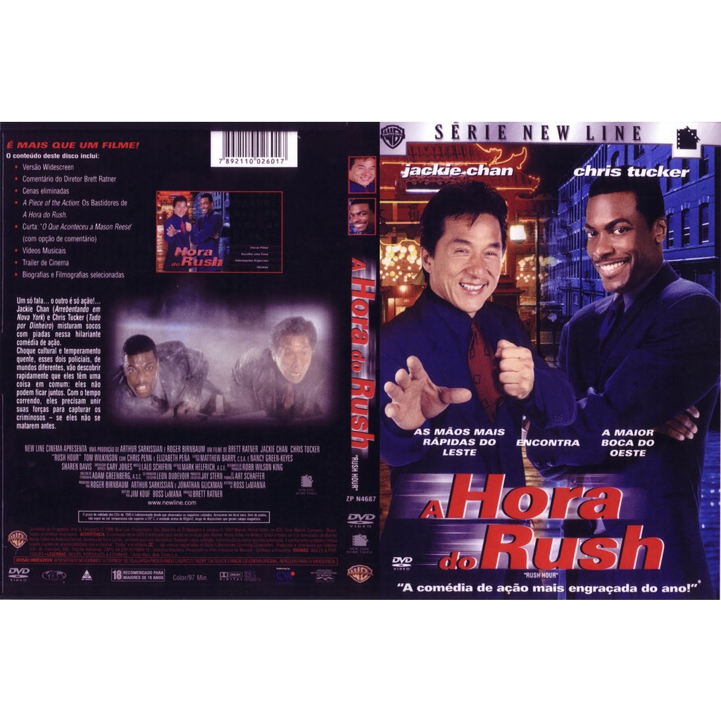 TRILOGIA A HORA DO RUSH (3 FILMES) Shopee Brasil