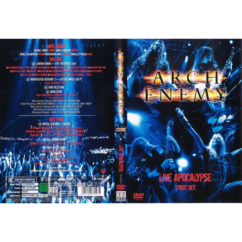 Arch Enemy - Live Apocalypse | Shopee Brasil