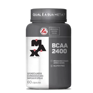Bcaa Cápsulas 2400 (60 caps) - Max Titanium