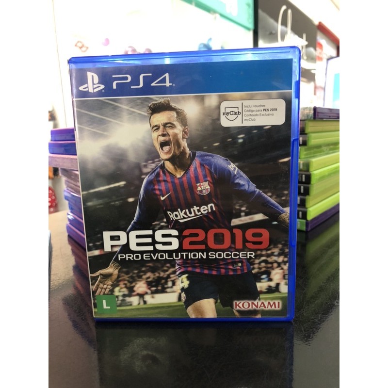 Pes 2019 Pro Evolution Soccer Ps4 (Seminovo) (Jogo Mídia Física