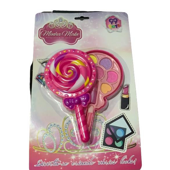 Compre Kit Maquiagem Para Boneca Brinquedo Minha Make Criança Sombra  Infantil aqui na Bazar Su